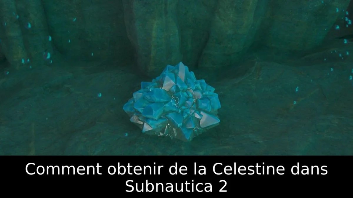 Comment obtenir de la Celestine dans Subnautica 2