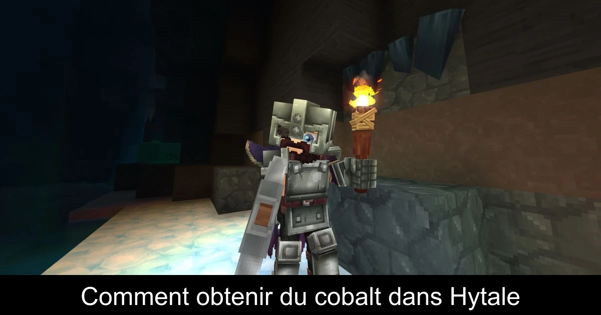 Comment obtenir du cobalt dans Hytale