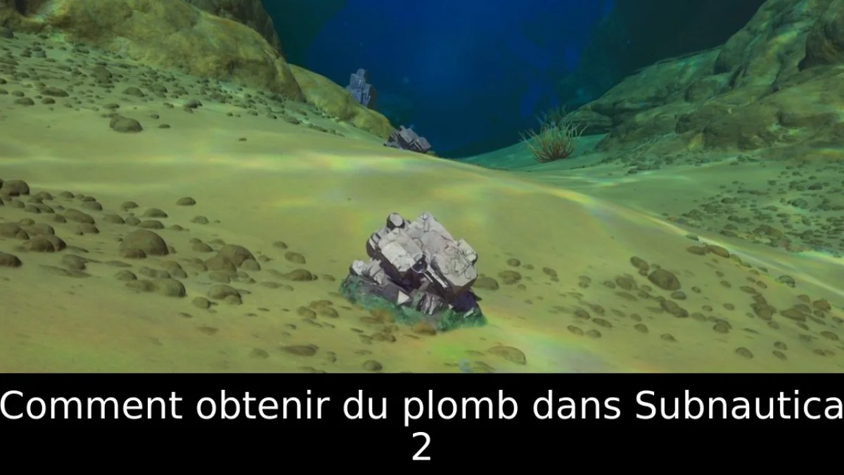 Comment obtenir du plomb dans Subnautica 2