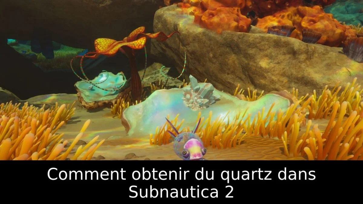Comment obtenir du quartz dans Subnautica 2