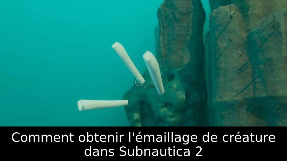 Comment obtenir l'émaillage de créature dans Subnautica 2