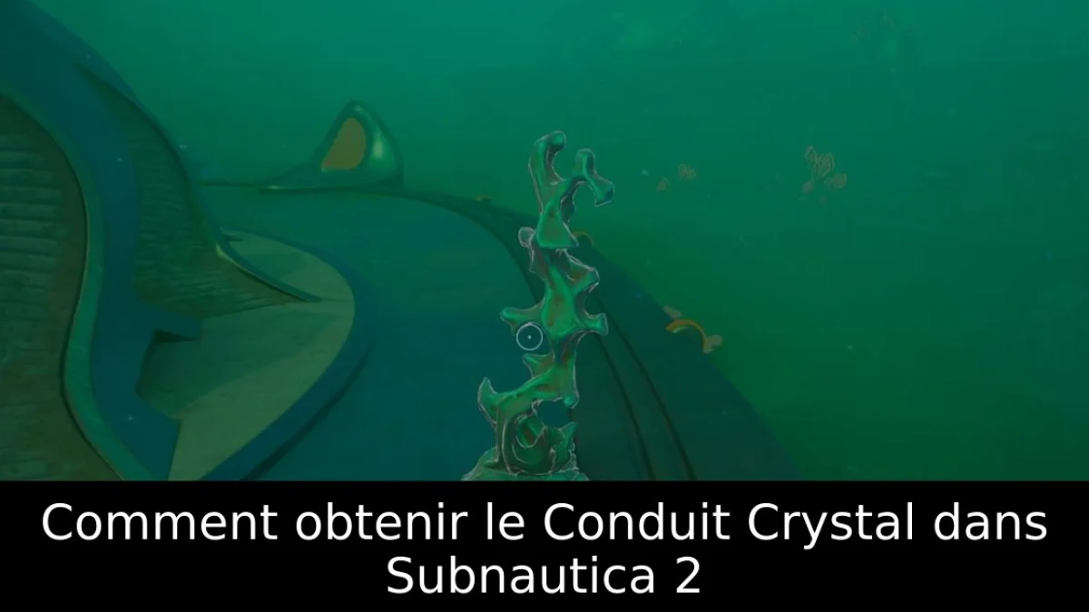 Comment obtenir le Conduit Crystal dans Subnautica 2