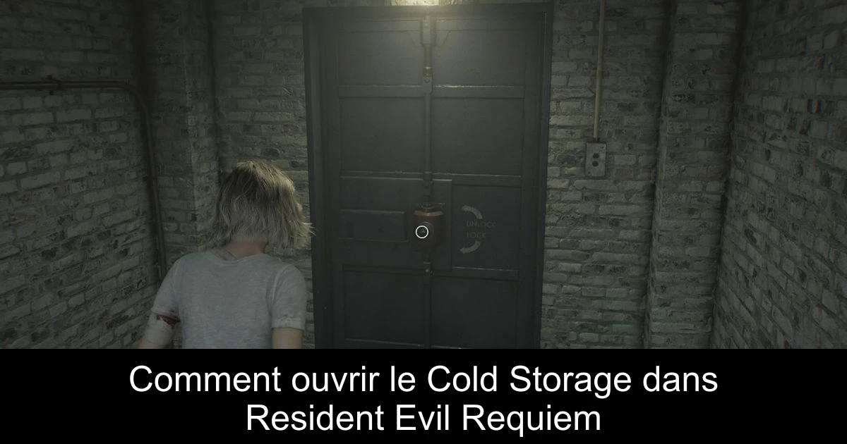 Comment ouvrir le Cold Storage dans Resident Evil Requiem