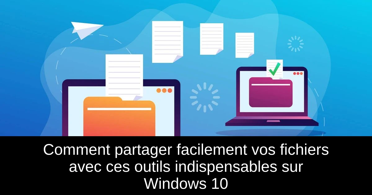 Comment partager facilement vos fichiers avec ces outils indispensables sur Windows 10