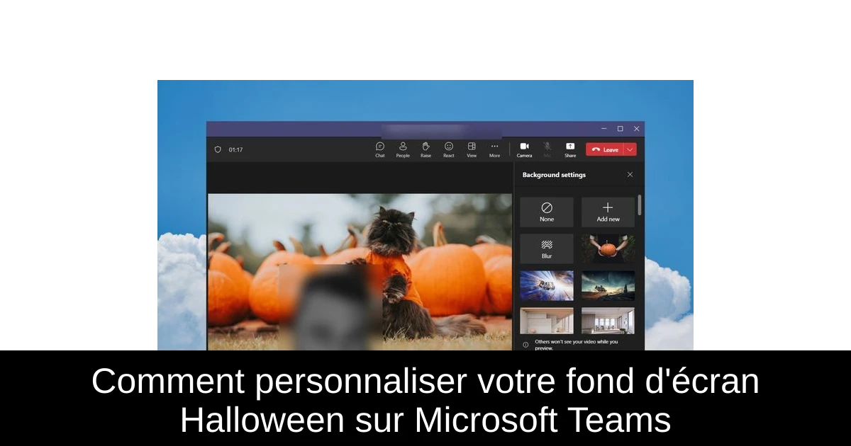 Comment personnaliser votre fond d'écran Halloween sur Microsoft Teams