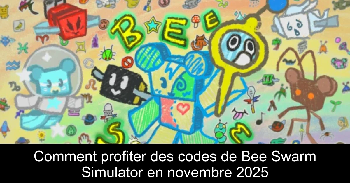 Comment profiter des codes de Bee Swarm Simulator en novembre 2025