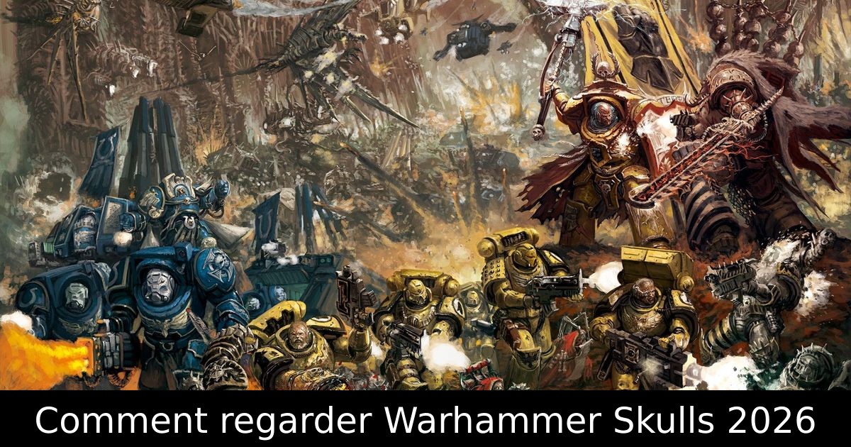 Comment regarder Warhammer Skulls 2026