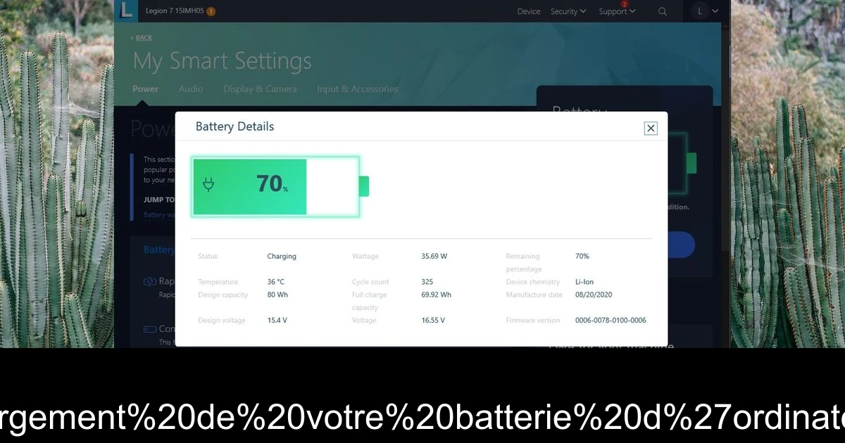 Comment résoudre le problème de chargement de votre batterie d'ordinateur portable qui s'arrête à 80 %