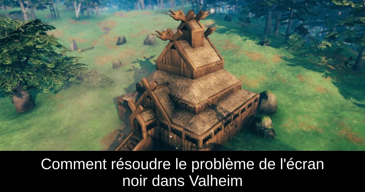 Comment résoudre le problème de l'écran noir dans Valheim