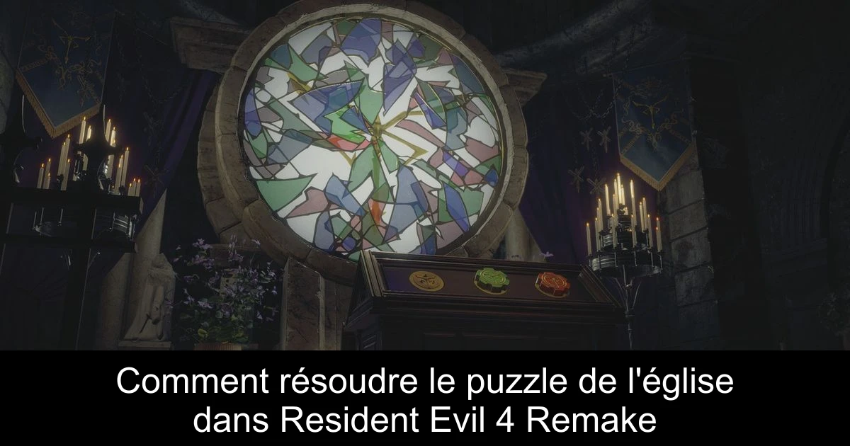 Comment résoudre le puzzle de l'église dans Resident Evil 4 Remake