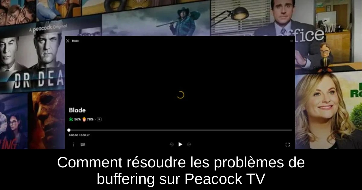 Comment résoudre les problèmes de buffering sur Peacock TV
