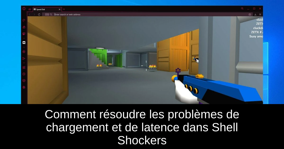 Comment résoudre les problèmes de chargement et de latence dans Shell Shockers