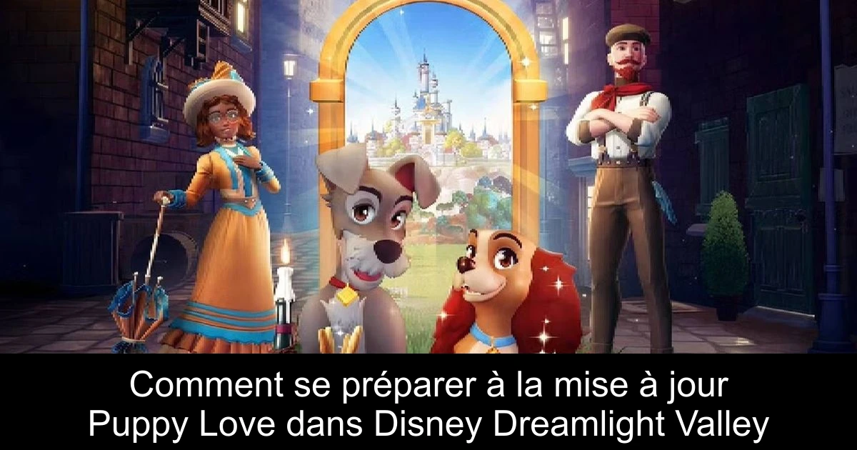 Comment se préparer à la mise à jour Puppy Love dans Disney Dreamlight Valley