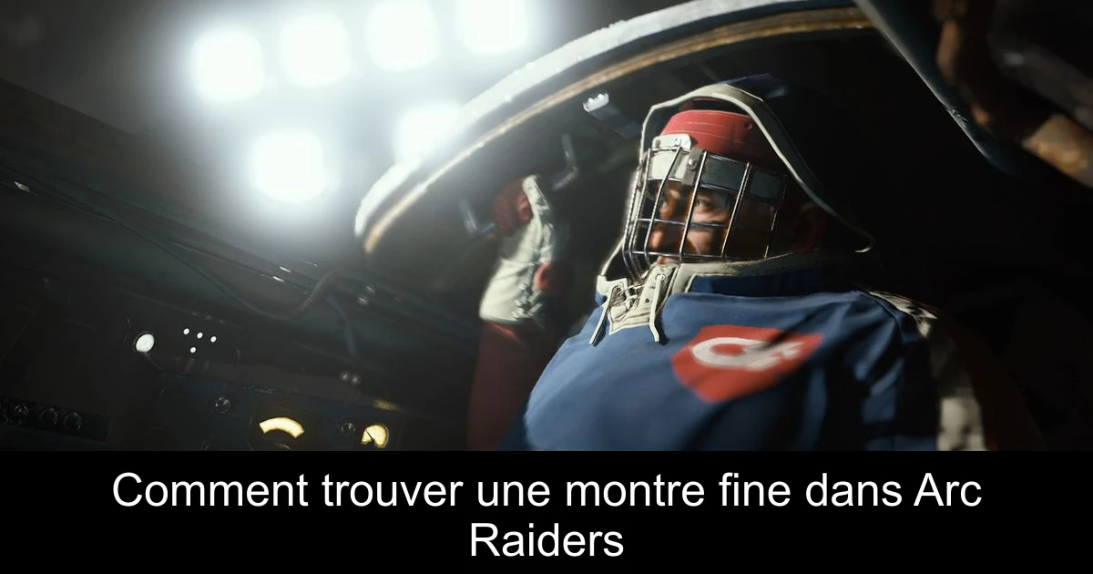 Comment trouver une montre fine dans Arc Raiders