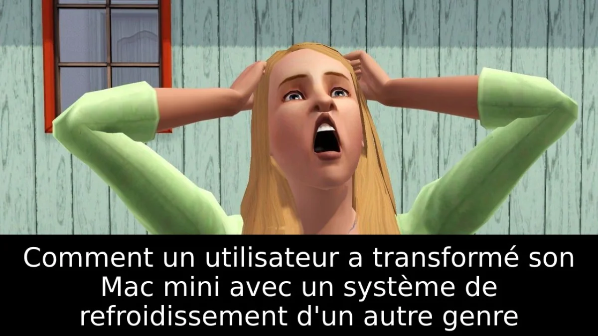Comment un utilisateur a transformé son Mac mini avec un système de refroidissement d'un autre genre