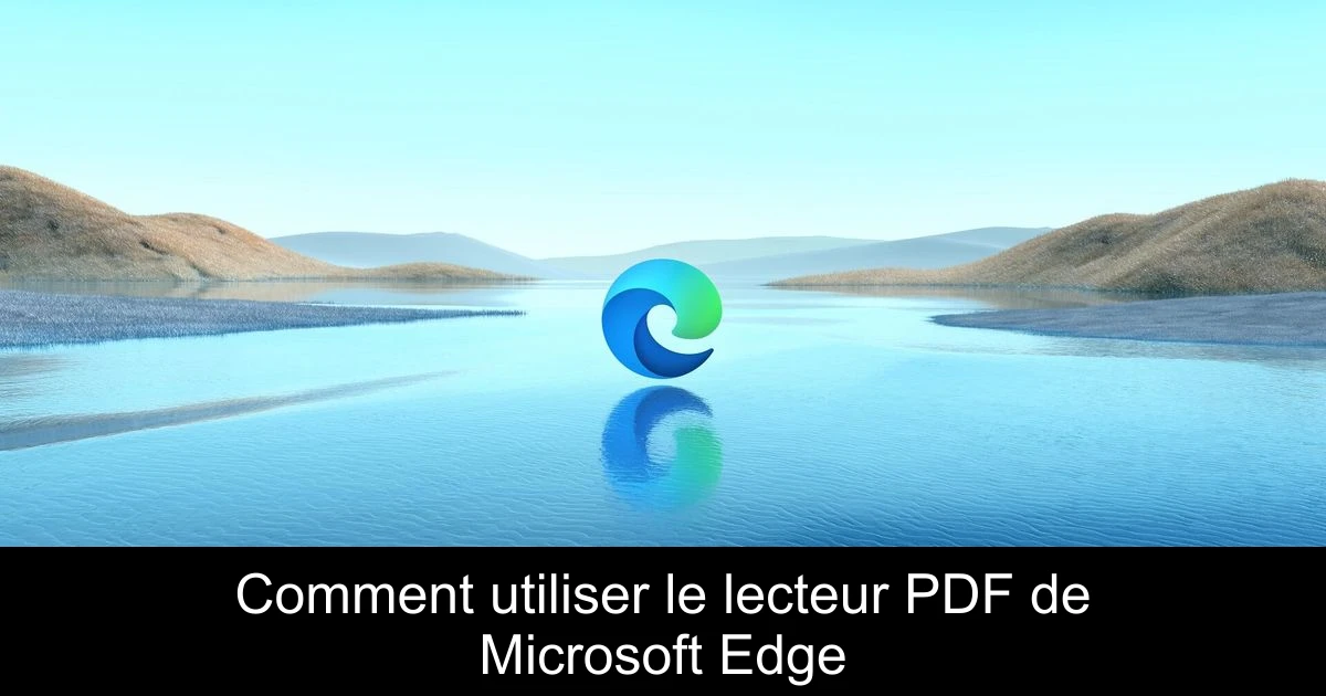 Comment utiliser le lecteur PDF de Microsoft Edge