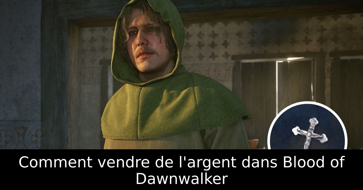 Comment vendre de l'argent dans Blood of Dawnwalker