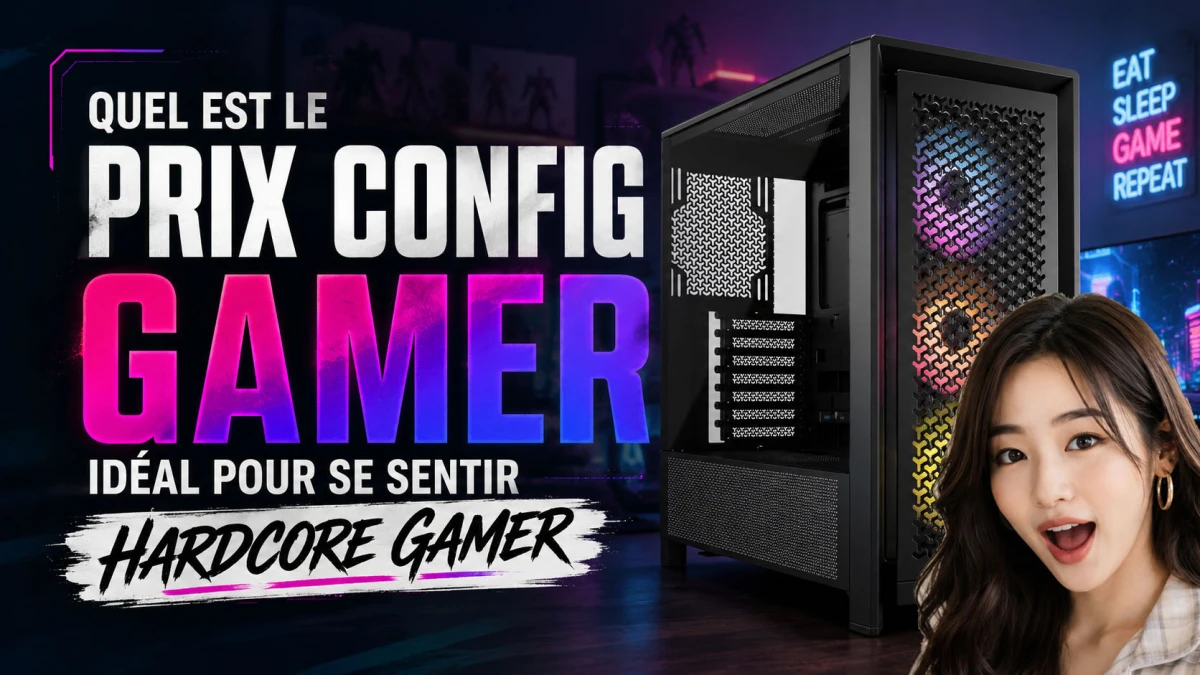 Config PC gamer à moins de 2100 € : le budget idéal pour se sentir hardcore gamer