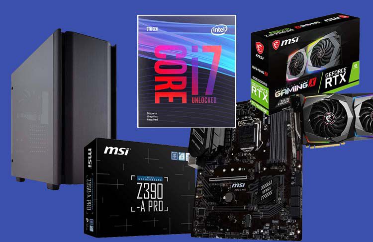 Config PC gamer pour 2000 € euros