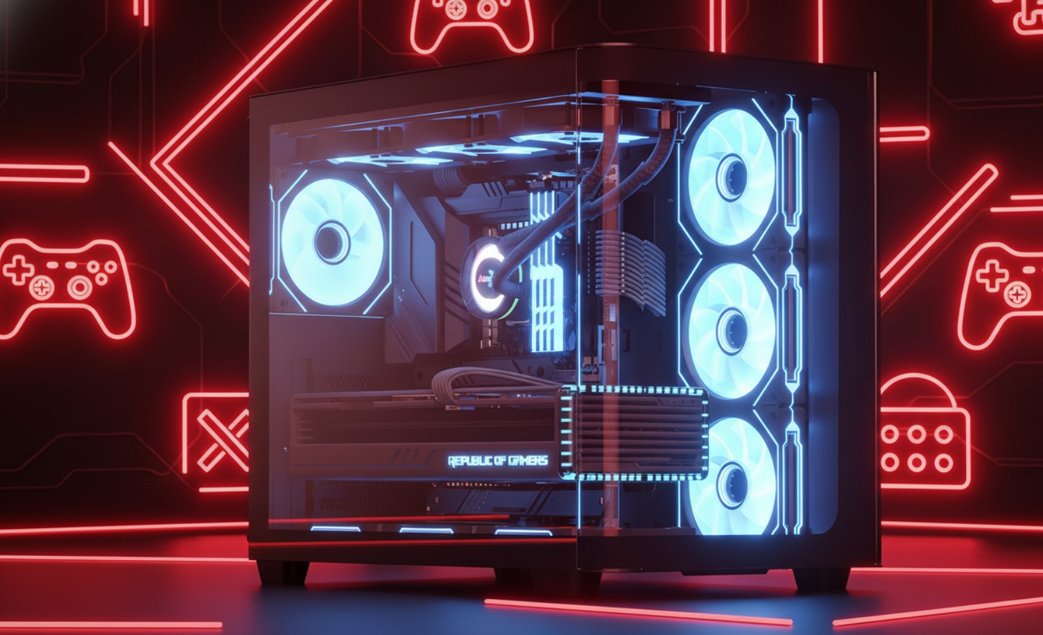 Config PC gaming 2025 – Puissance, équilibre et avenir : ASUS RTX 5060 Dual OC 8G + Ryzen 5 7600X