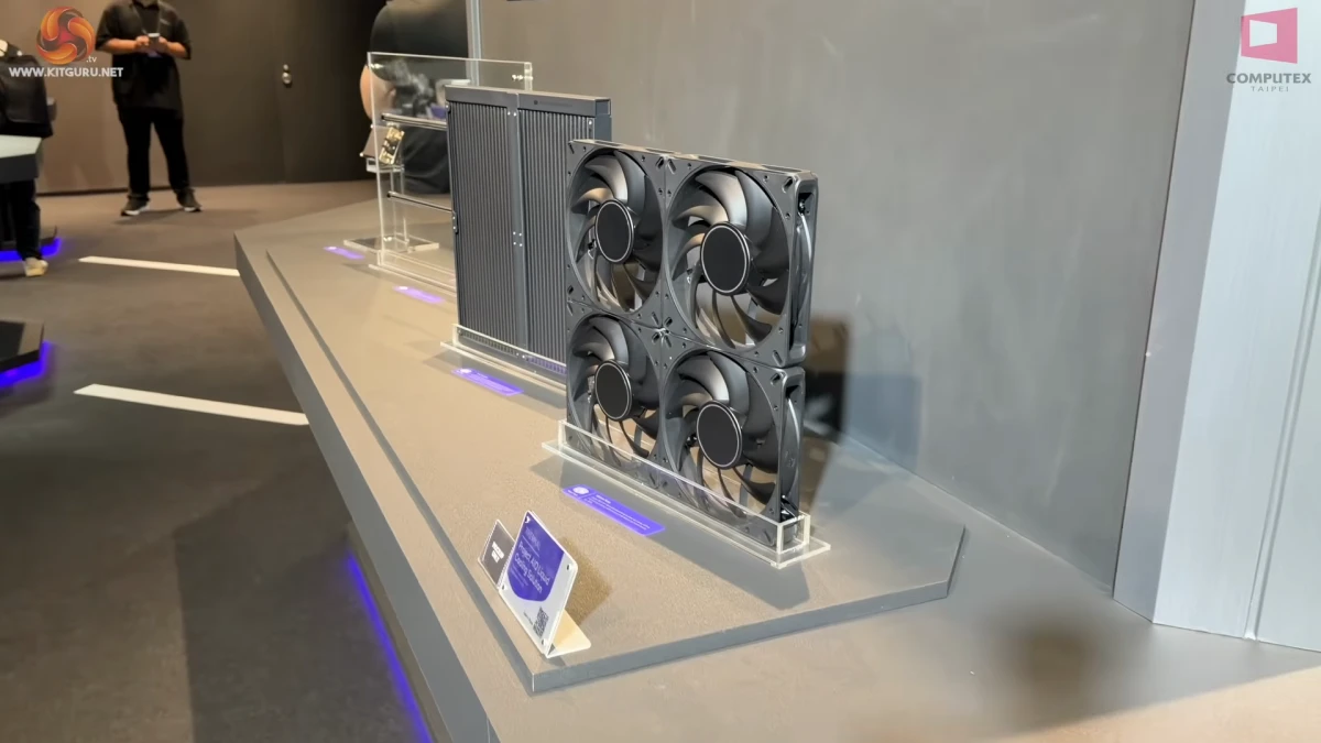 Cooler Master dévoile un système de refroidissement à 2000 W avec quatre énormes ventilateurs de 180 mm