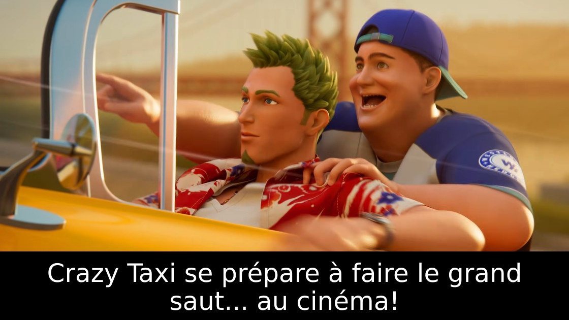 Crazy Taxi se prépare à faire le grand saut... au cinéma!