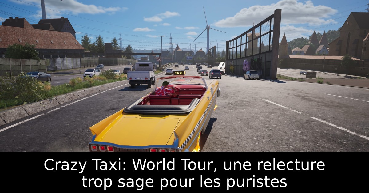 Crazy Taxi: World Tour, une relecture trop sage pour les puristes