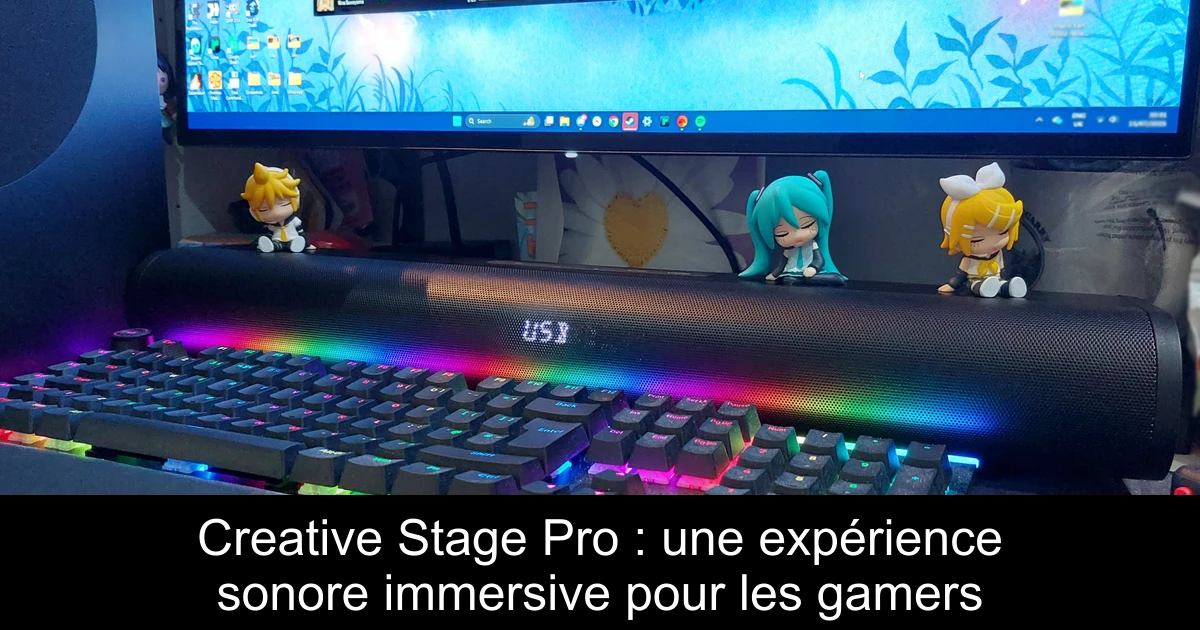 Creative Stage Pro : une expérience sonore immersive pour les gamers
