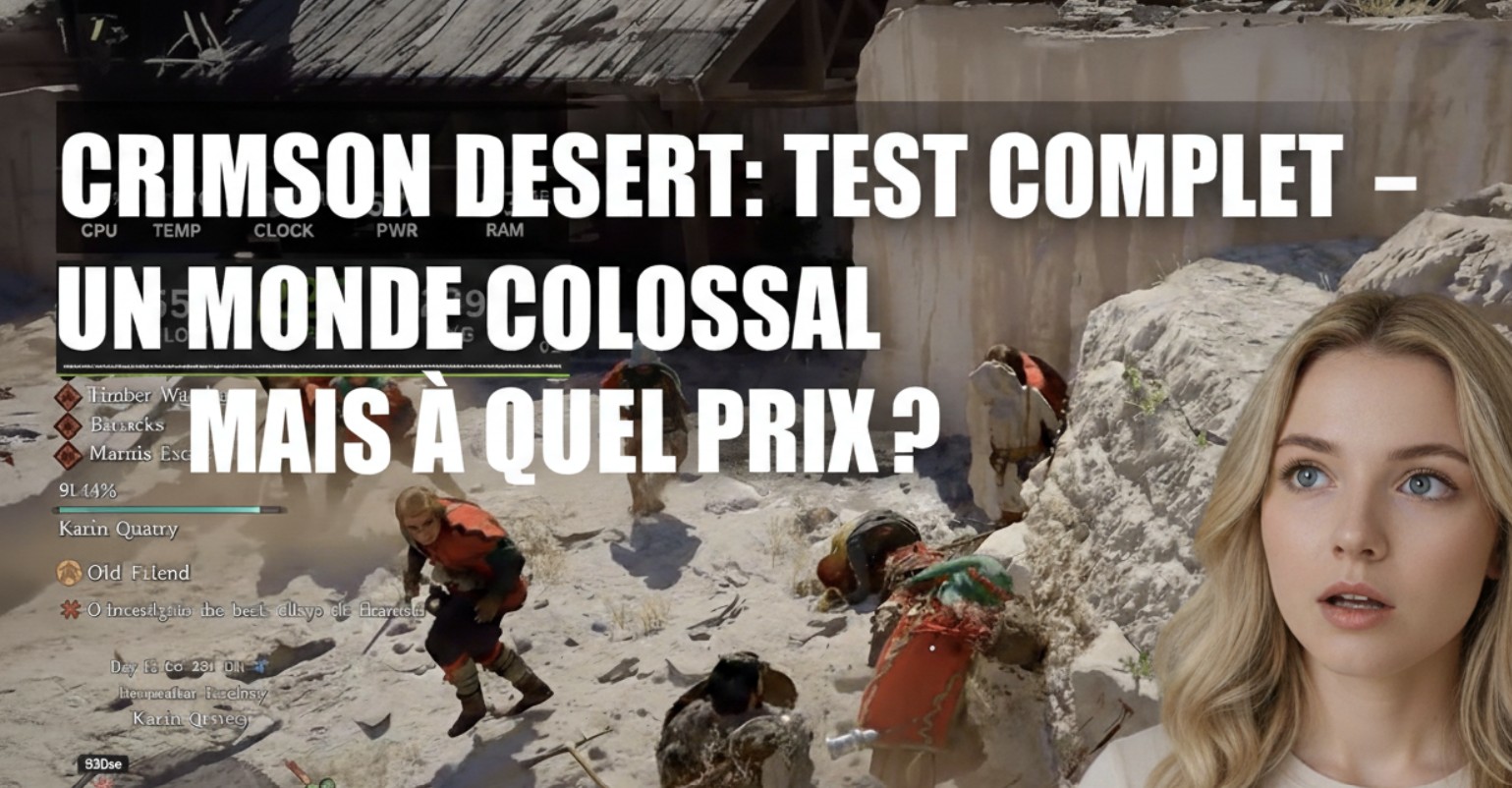 Crimson Desert : Test Complet – Un monde colossal, mais à quel prix ?