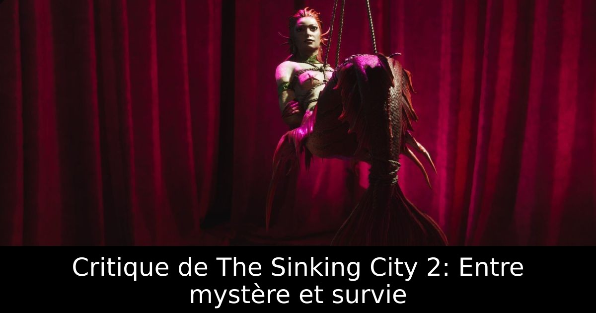 Critique de The Sinking City 2: Entre mystère et survie