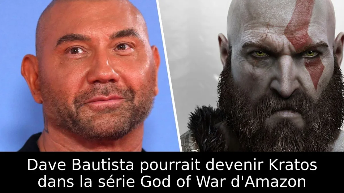 Dave Bautista pourrait devenir Kratos dans la série God of War d'Amazon
