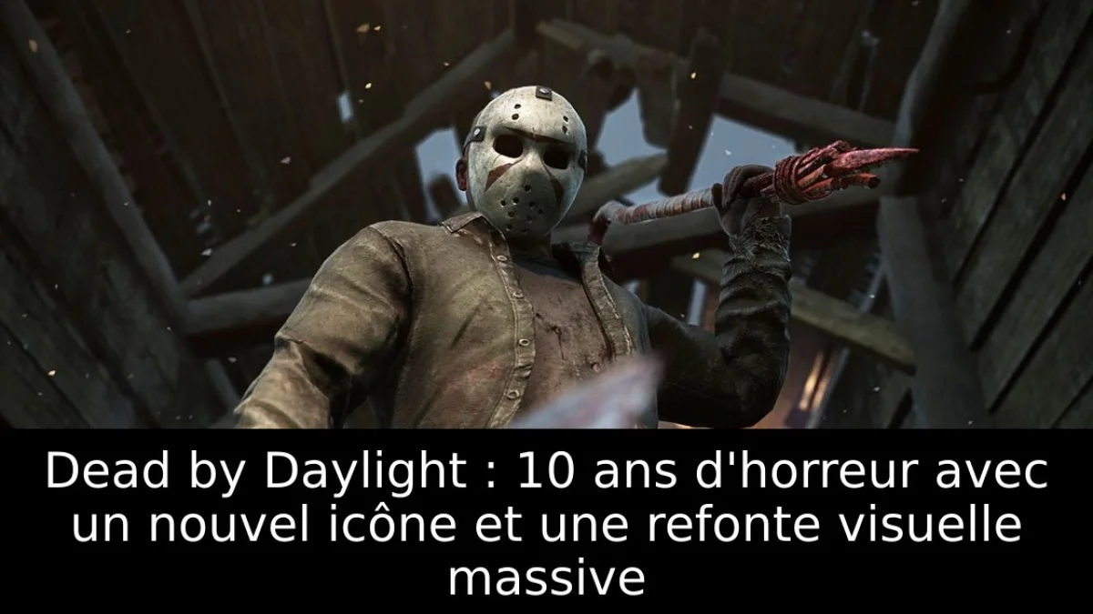 Dead by Daylight : 10 ans d'horreur avec un nouvel icône et une refonte visuelle massive