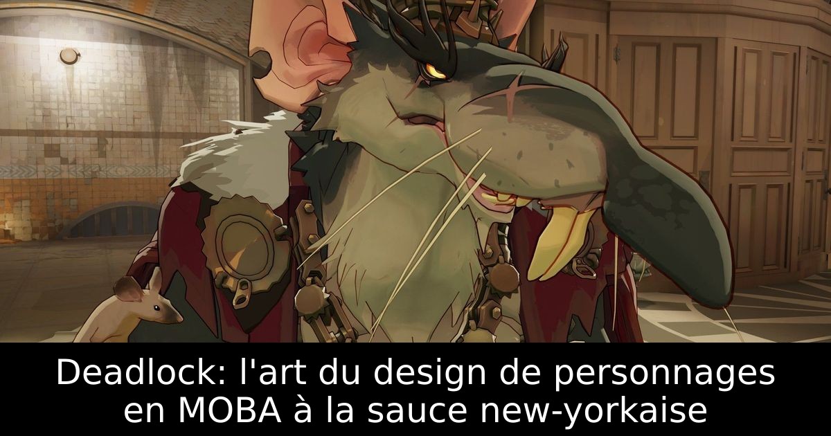 Deadlock: l'art du design de personnages en MOBA à la sauce new-yorkaise