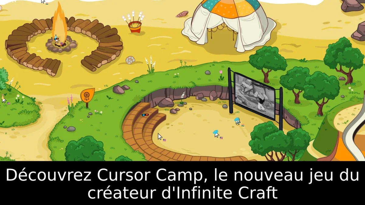 Découvrez Cursor Camp, le nouveau jeu du créateur d'Infinite Craft