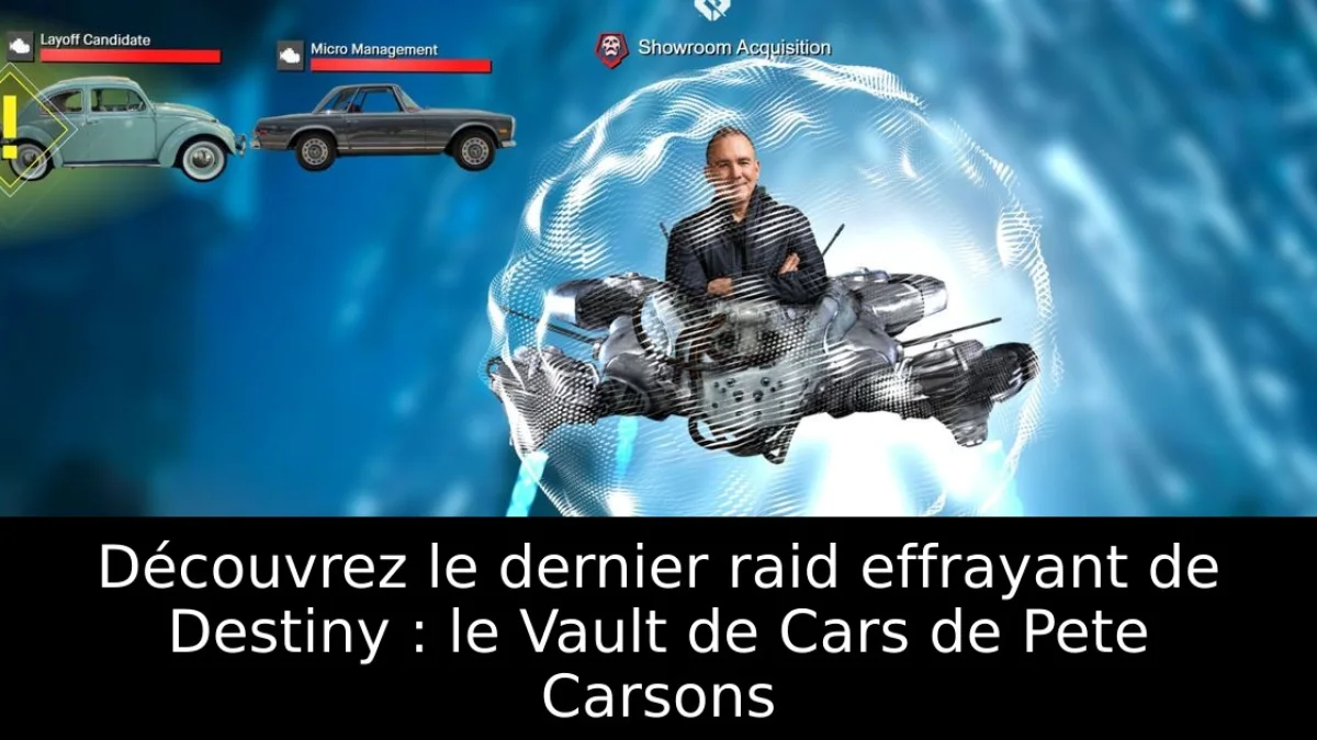 Découvrez le dernier raid effrayant de Destiny : le Vault de Cars de Pete Carsons
