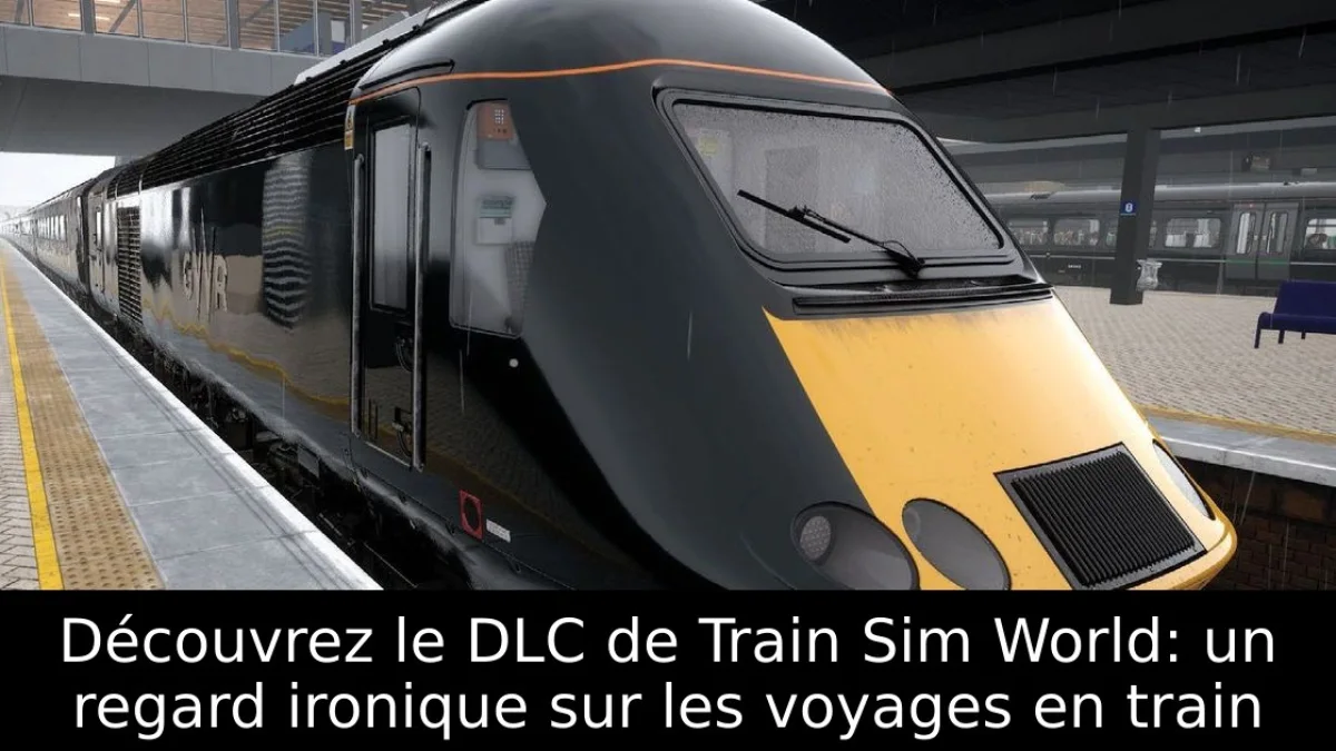 Découvrez le DLC de Train Sim World: un regard ironique sur les voyages en train