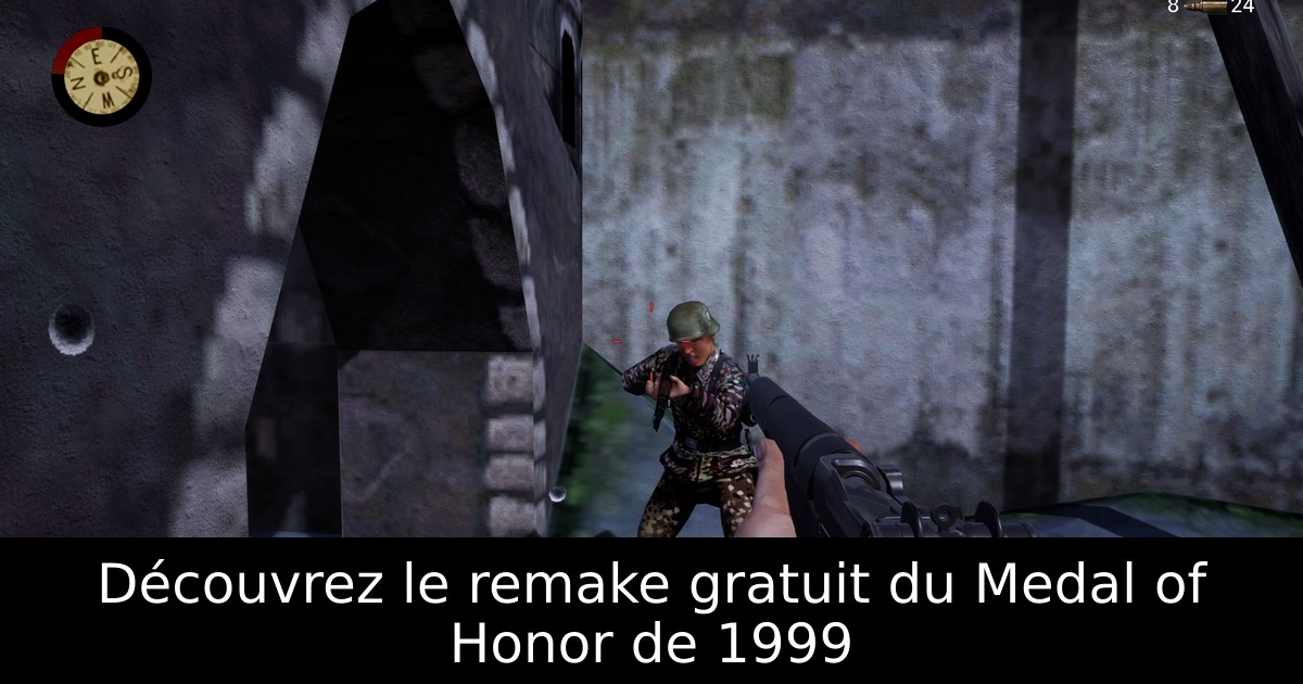 Découvrez le remake gratuit du Medal of Honor de 1999