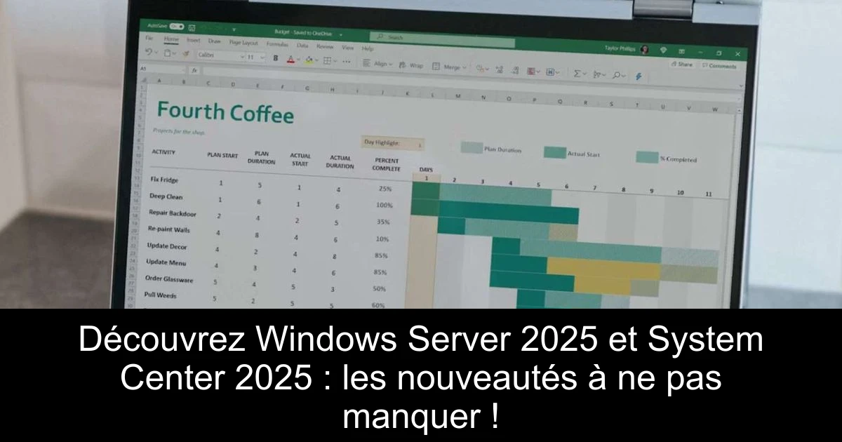 Découvrez Windows Server 2025 et System Center 2025 : les nouveautés à ne pas manquer !