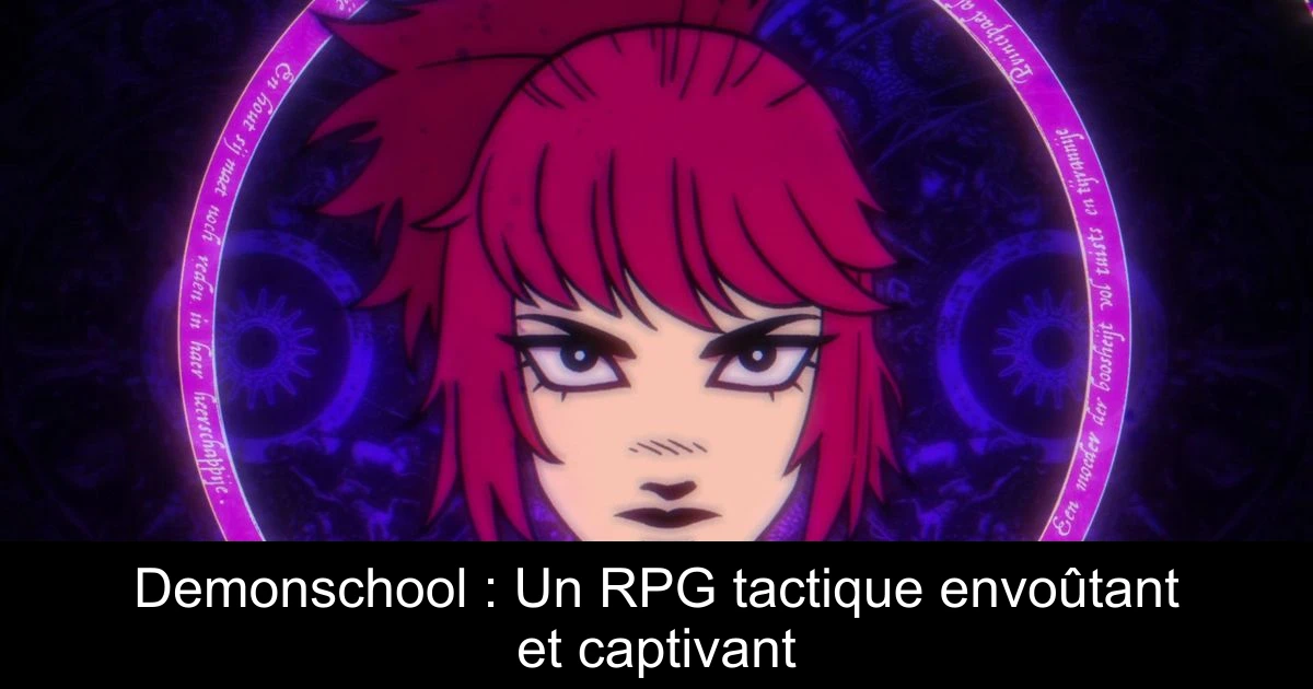 Demonschool : Un RPG tactique envoûtant et captivant