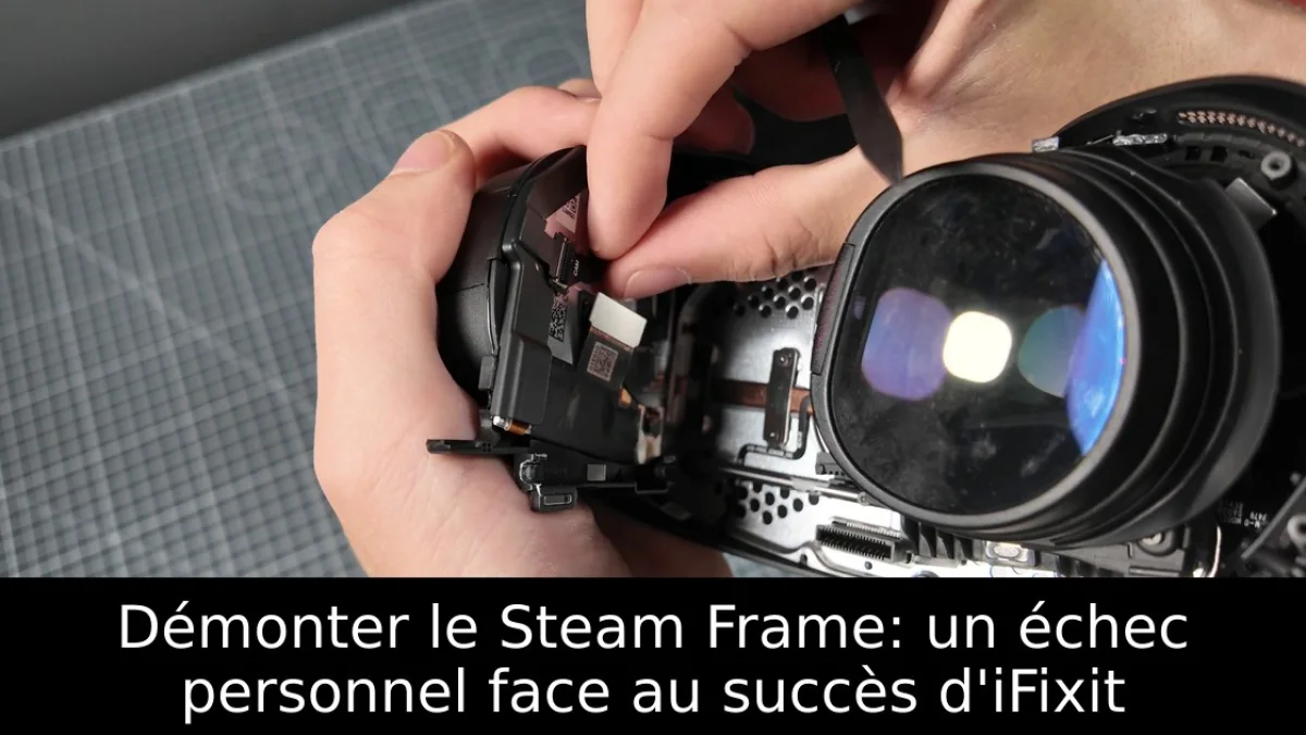 Démonter le Steam Frame: un échec personnel face au succès d'iFixit