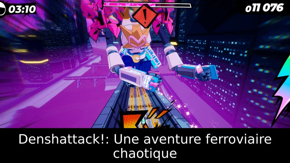 Denshattack!: Une aventure ferroviaire chaotique
