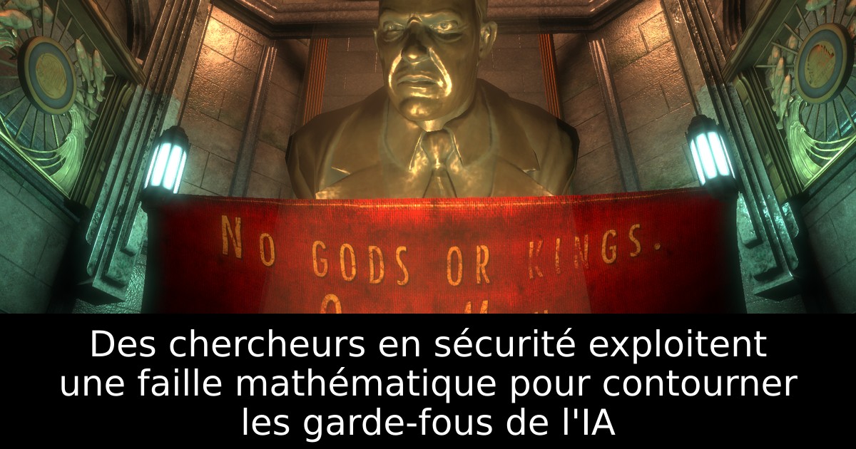 Des chercheurs en sécurité exploitent une faille mathématique pour contourner les garde-fous de l'IA
