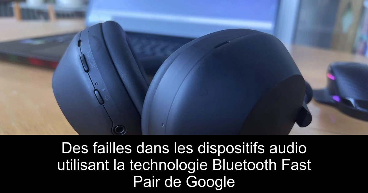Des failles dans les dispositifs audio utilisant la technologie Bluetooth Fast Pair de Google