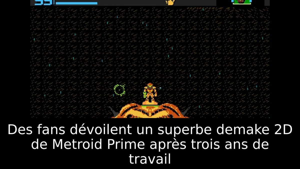 Des fans dévoilent un superbe demake 2D de Metroid Prime après trois ans de travail