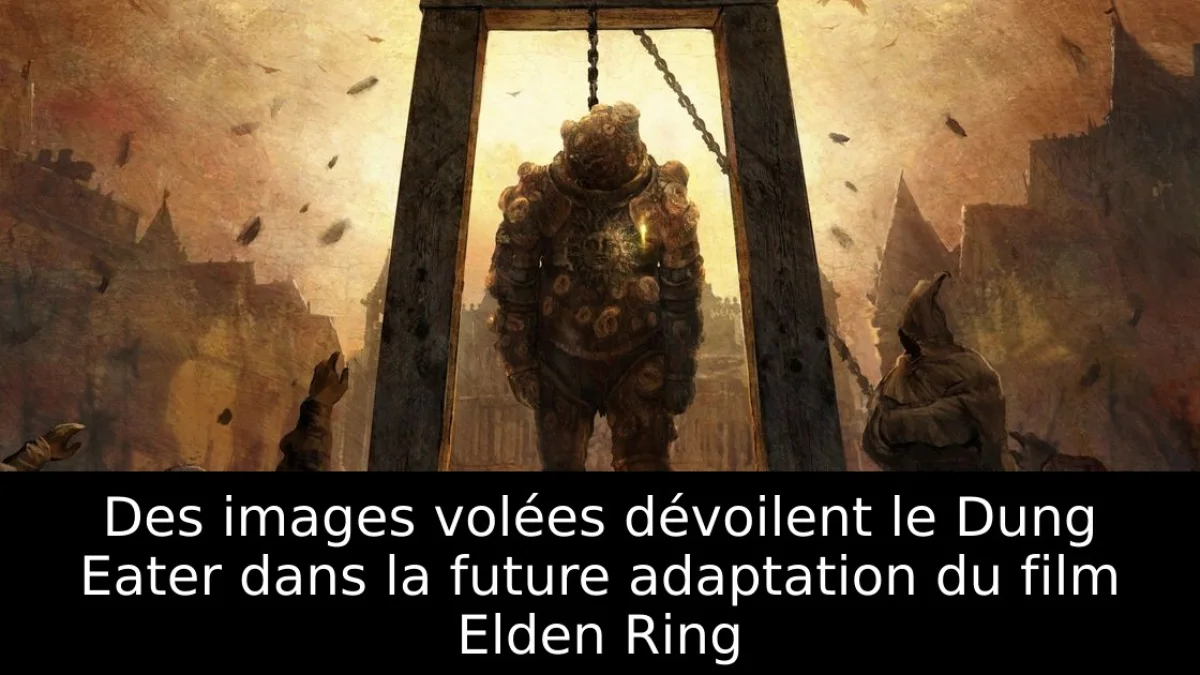Des images volées dévoilent le Dung Eater dans la future adaptation du film Elden Ring