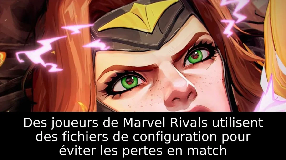 Des joueurs de Marvel Rivals utilisent des fichiers de configuration pour éviter les pertes en match