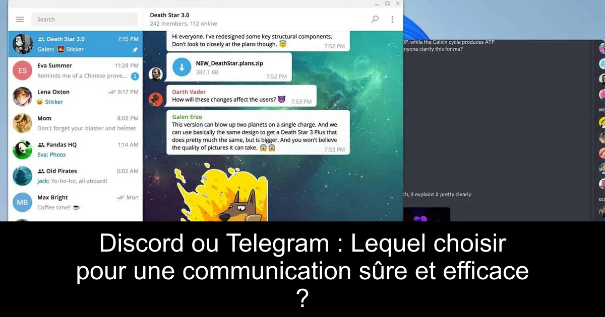 Discord ou Telegram : Lequel choisir pour une communication sûre et efficace ?