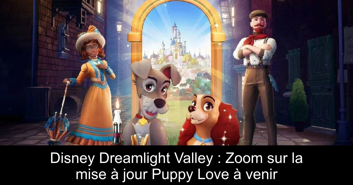 Disney Dreamlight Valley : Zoom sur la mise à jour Puppy Love à venir