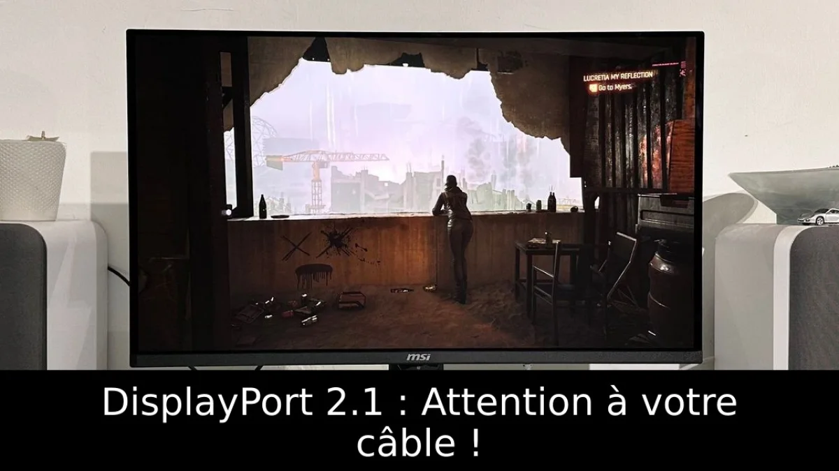 DisplayPort 2.1 : Attention à votre câble !