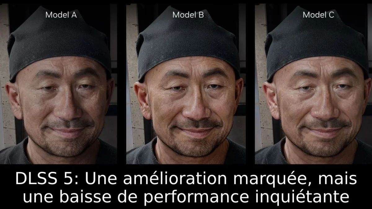DLSS 5: Une amélioration marquée, mais une baisse de performance inquiétante